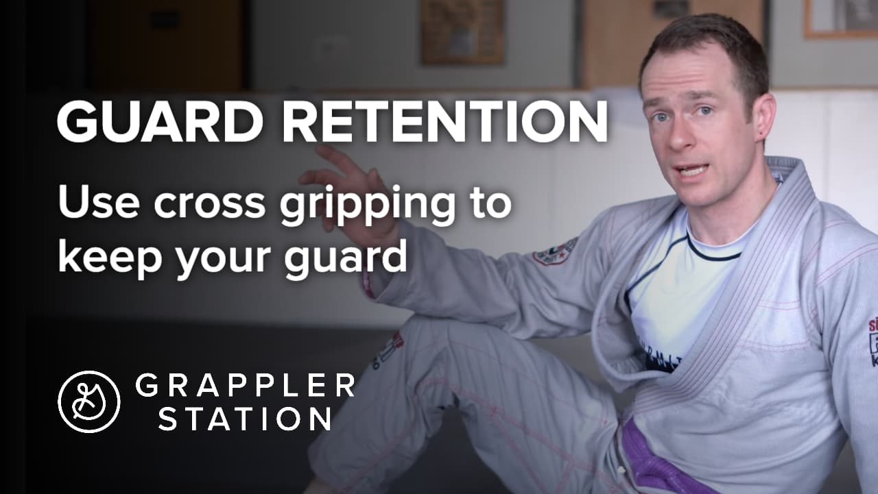 Guard Retention with Cross Gripping Grappler Station